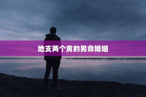 地支两个寅的男命婚姻