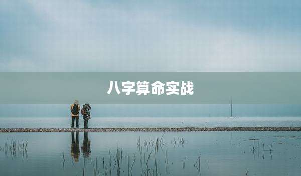八字算命实战
