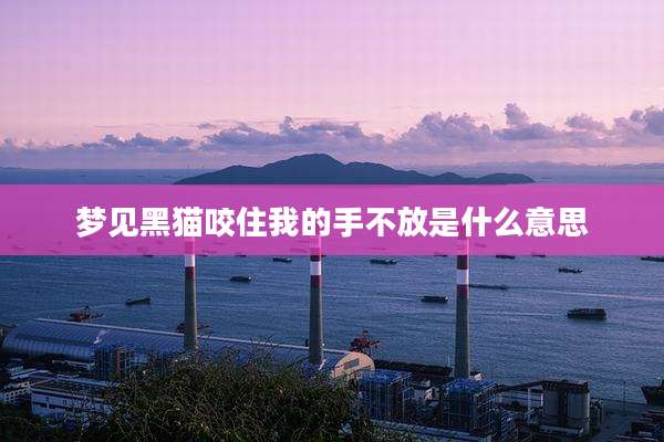 梦见黑猫咬住我的手不放是什么意思