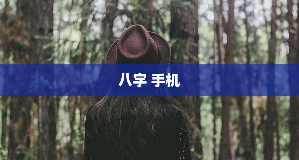 八字 手机