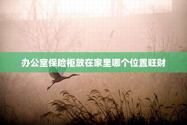 办公室保险柜放在家里哪个位置旺财
