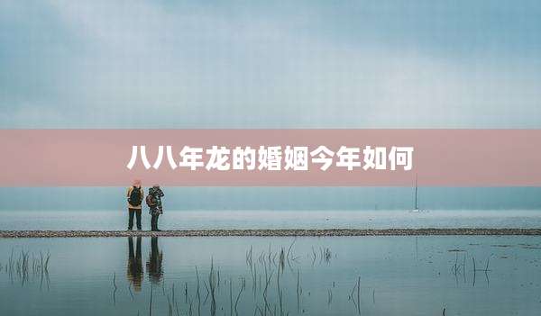 八八年龙的婚姻今年如何