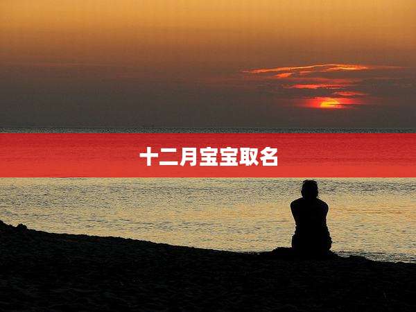 十二月宝宝取名