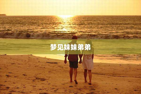 梦见妹妹弟弟