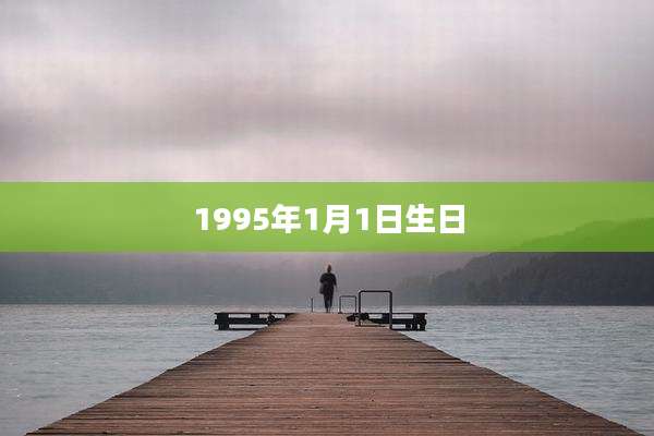 1995年1月1日生日