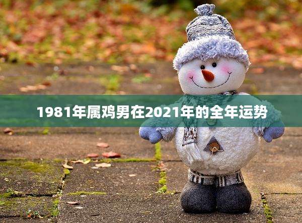 1981年属鸡男在2021年的全年运势