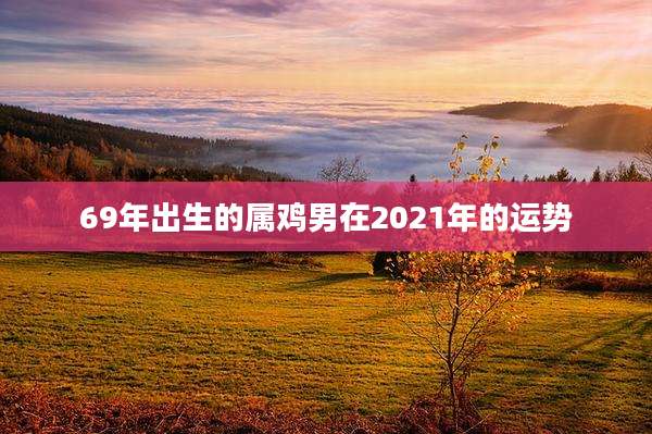 69年出生的属鸡男在2021年的运势