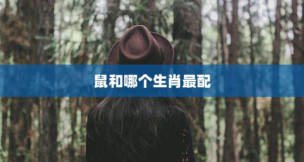鼠和哪个生肖最配