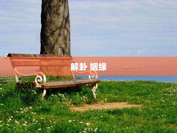 解卦 姻缘
