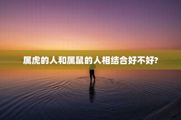 属虎的人和属鼠的人相结合好不好?