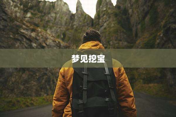 梦见挖宝