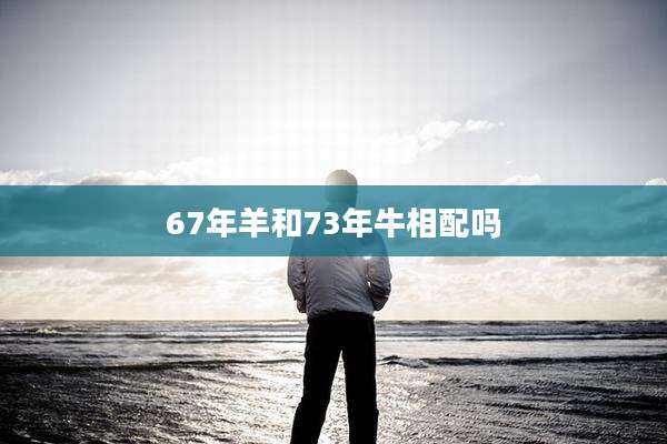 67年羊和73年牛相配吗