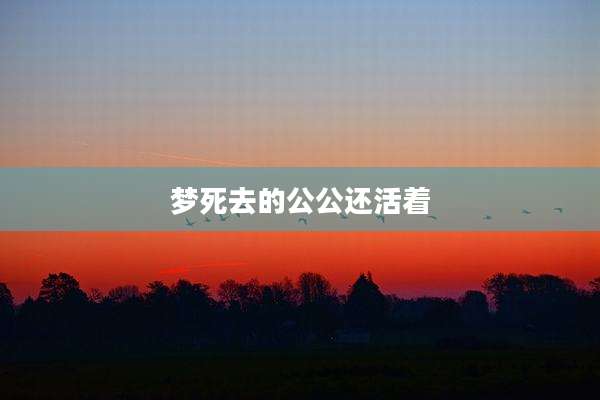 梦死去的公公还活着