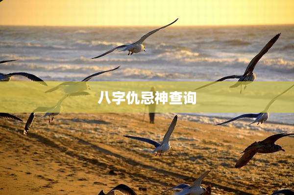 八字仇忌神查询