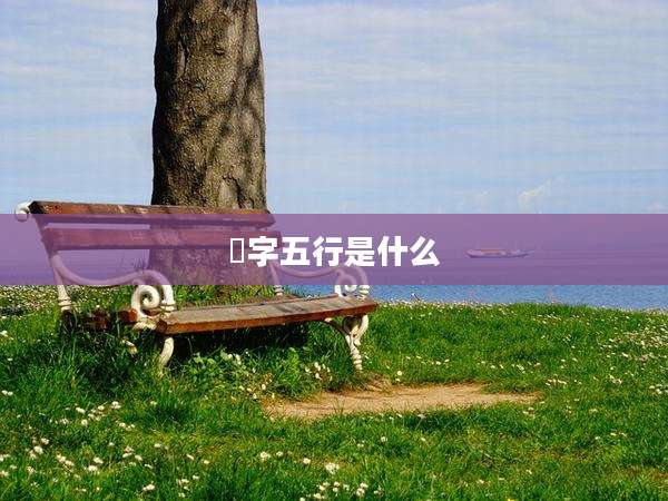 㸸字五行是什么