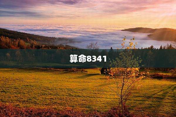 算命8341