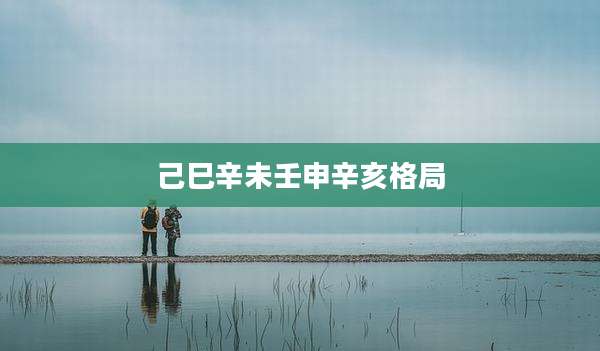 己巳辛未壬申辛亥格局