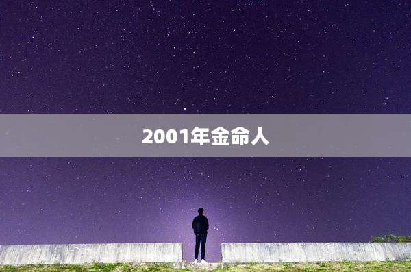 2001年金命人