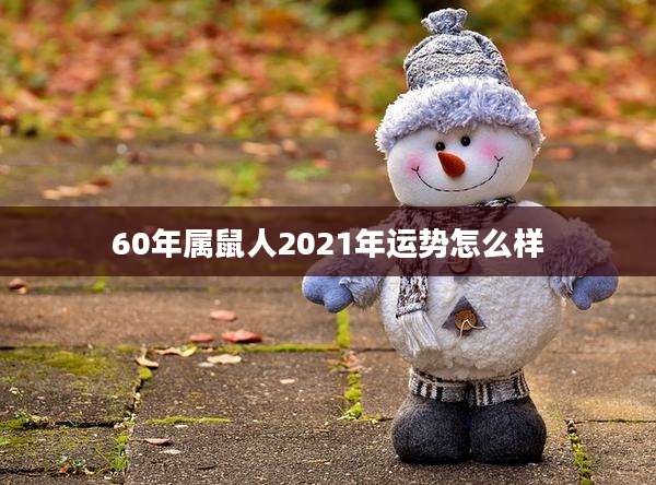 60年属鼠人2021年运势怎么样