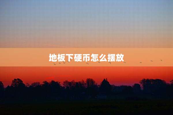 地板下硬币怎么摆放