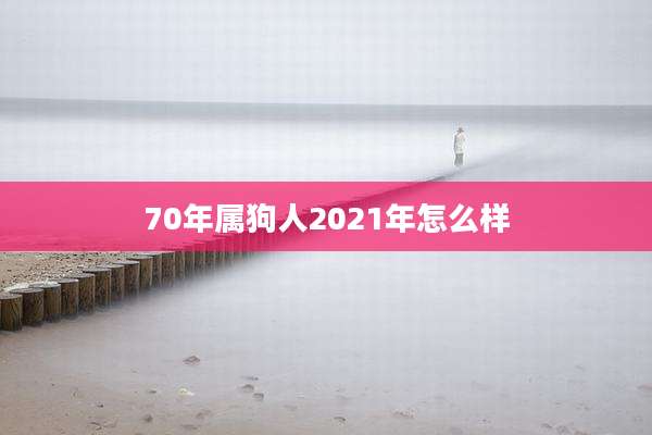 70年属狗人2021年怎么样