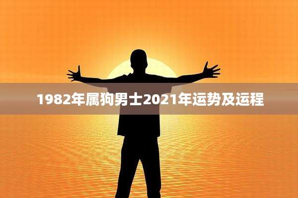 1982年属狗男士2021年运势及运程