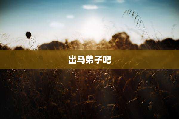 出马弟子吧