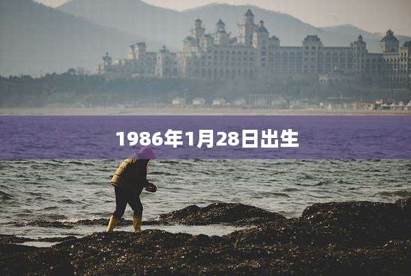 1986年1月28日出生