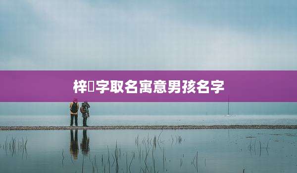 梓瑧字取名寓意男孩名字