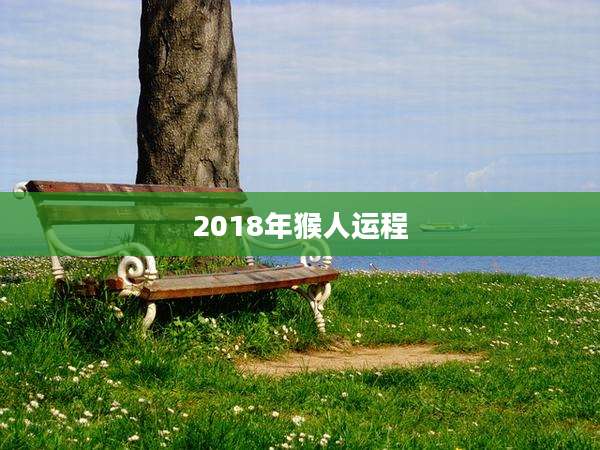 2018年猴人运程