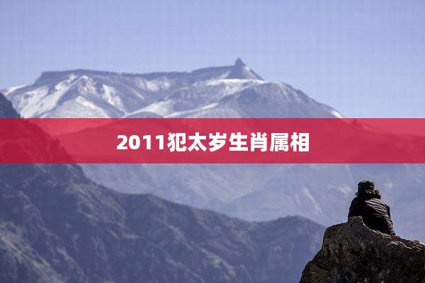 2011犯太岁生肖属相