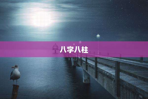 八字八柱