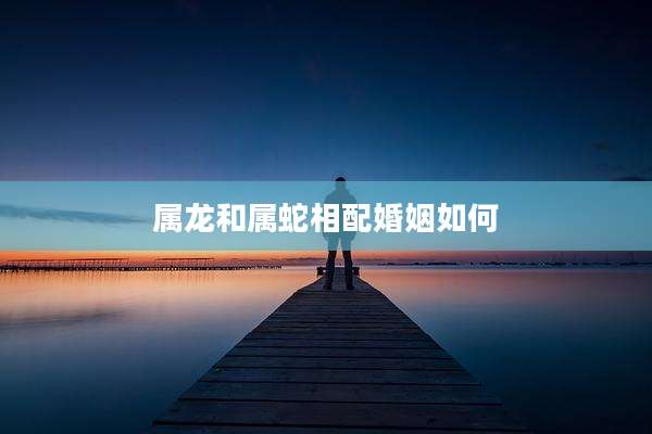 属龙和属蛇相配婚姻如何
