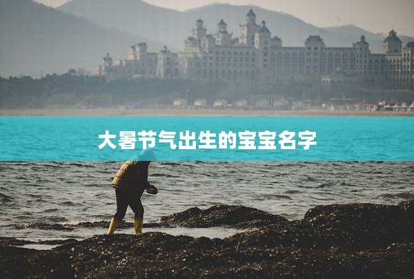 大暑节气出生的宝宝名字
