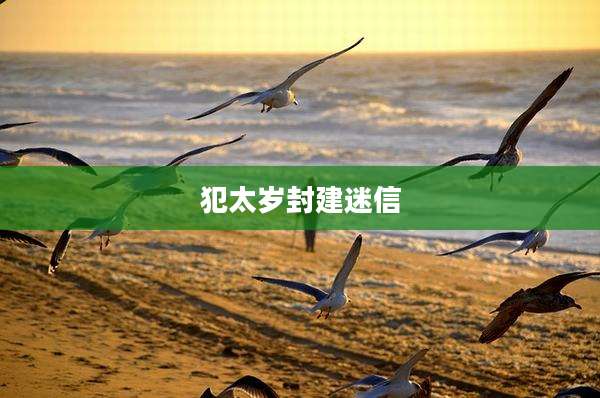 犯太岁封建迷信