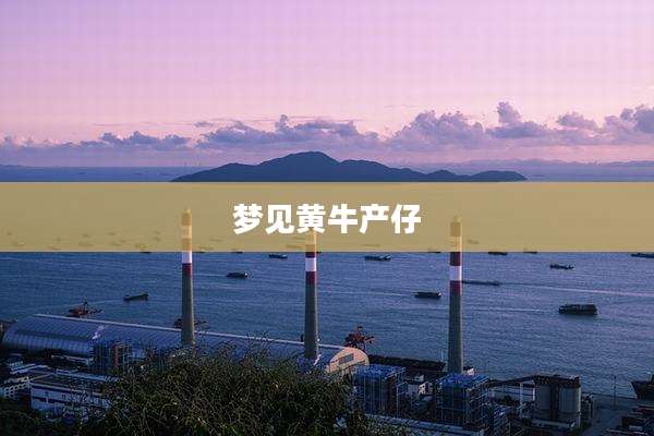 梦见黄牛产仔