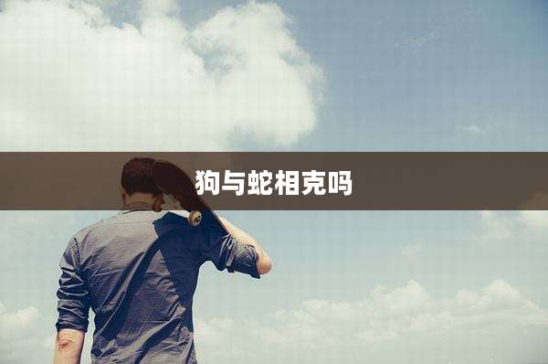 狗与蛇相克吗