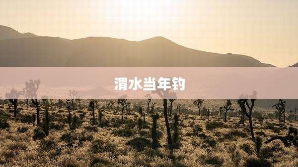 渭水当年钓