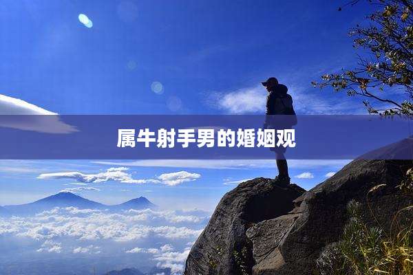 属牛射手男的婚姻观