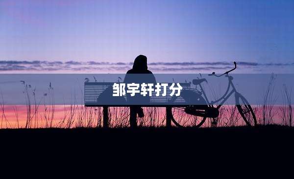 邹宇轩打分