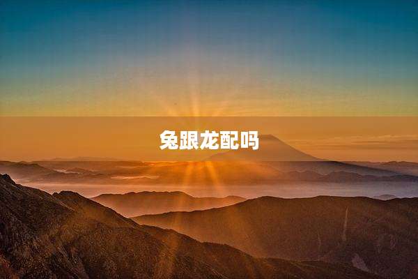 兔跟龙配吗
