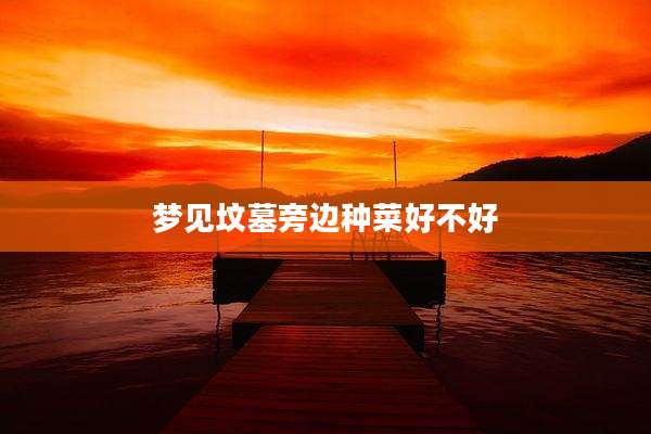 梦见坟墓旁边种菜好不好