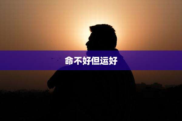 命不好但运好