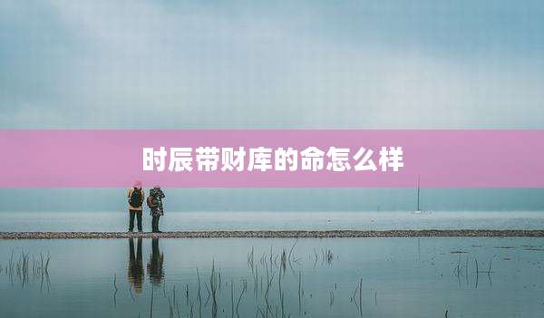 时辰带财库的命怎么样