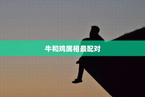 牛和鸡属相最配对