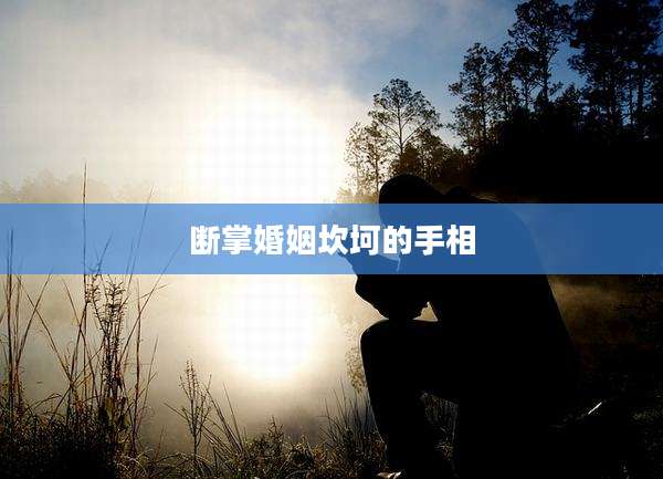 断掌婚姻坎坷的手相