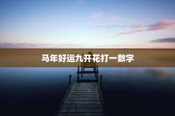 马年好运九开花打一数字