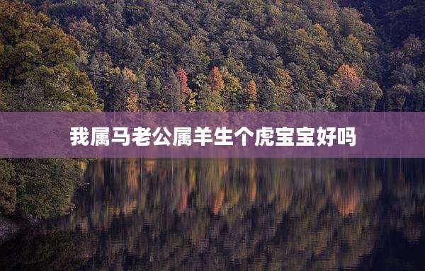我属马老公属羊生个虎宝宝好吗