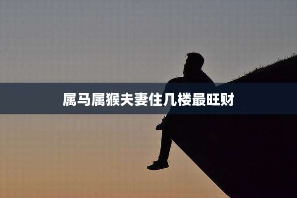 属马属猴夫妻住几楼最旺财