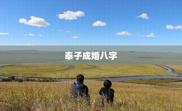 奉子成婚八字